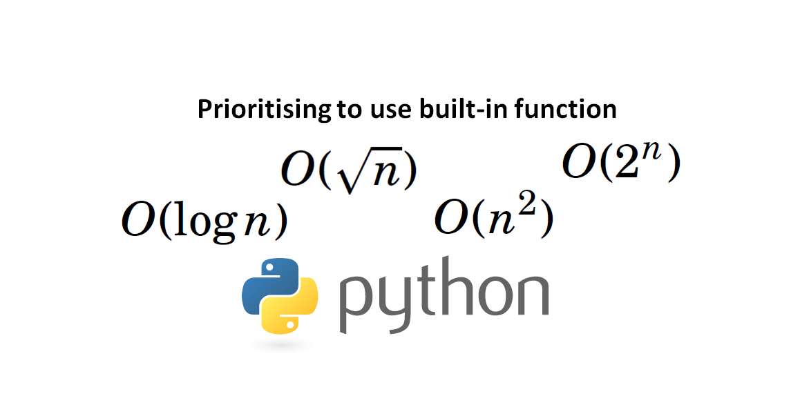 Prioritising to use built-in functions in interpreted languages