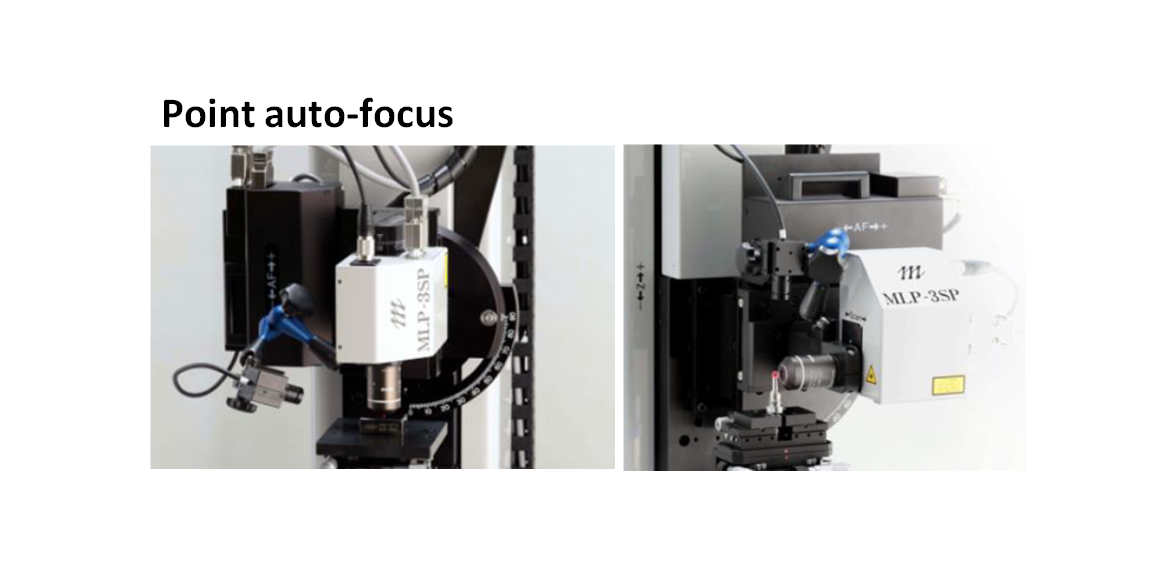 Optical measuring instrument: Point auto-focus (PAI) for coordinate and surface texture measurements