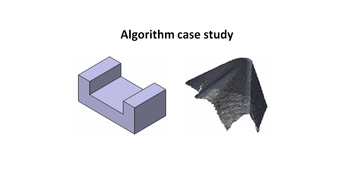 Mathematical geometrical fitting: Automatic measurement algorithm case studies