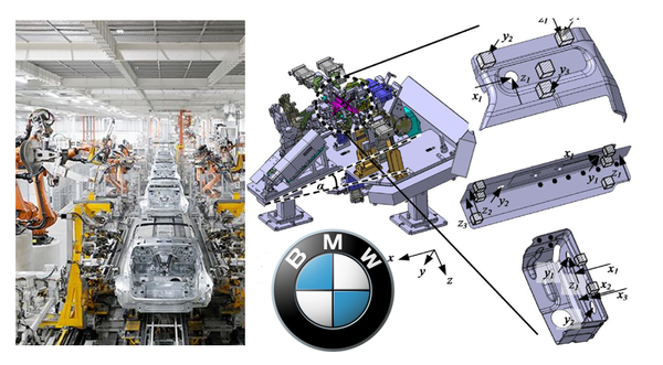 How BMW reduces their assembly cost by optimising assembly features and fixturing constraints